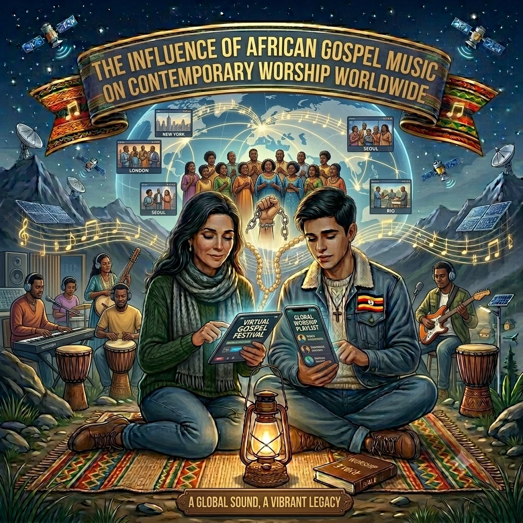 The Influence of African Gospel Music on Contemporary Worship Worldwide
